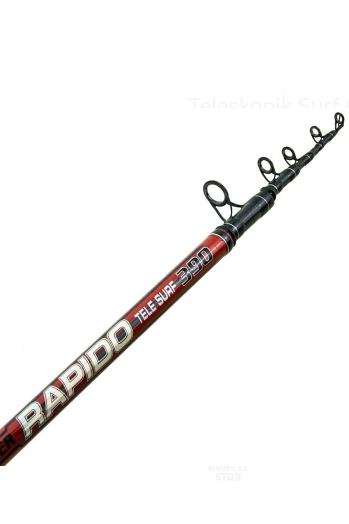 Bauer Rapido 390 Cm 100-200 Gr Teleskopik Surf Olta Kamışı