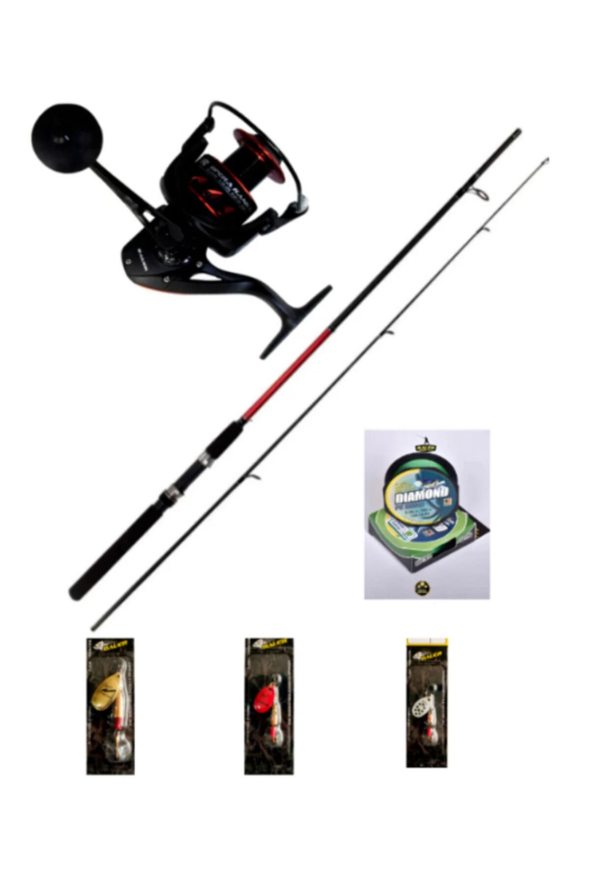 Spin Olta Takımı & At Çek Olta Takımı (spinexc210 + Opera 30)